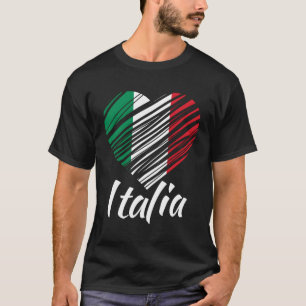 Italienisch Proud Italienisch He Liebe Italien T-Shirt