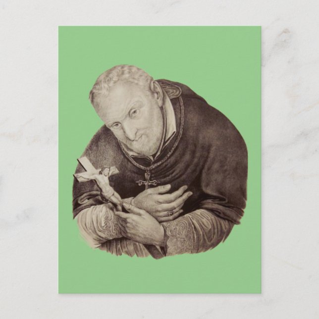 Italienisch Saint Alphonsus Liguori Postkarte (Vorderseite)