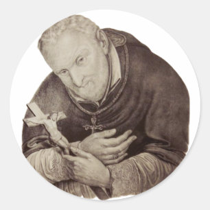 Italienisch Saint Alphonsus Liguori Runder Aufkleber
