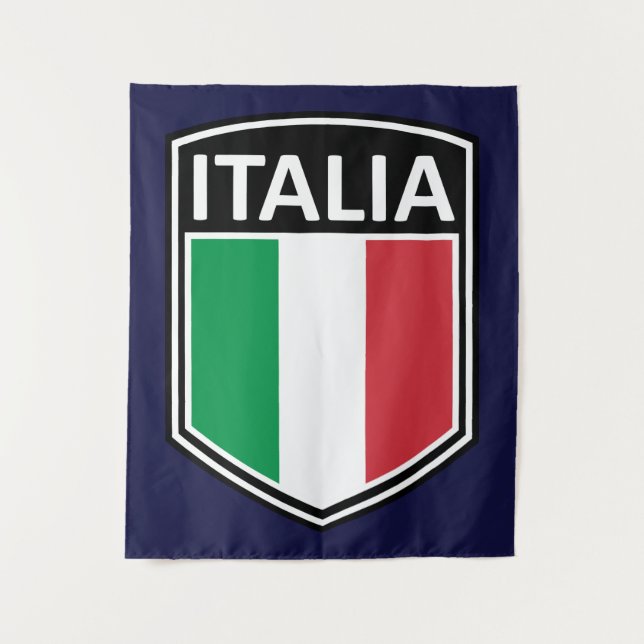 Italienisch Wandteppich (Vorderseite)