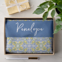 Italienische Amalfi-Zitrone Blau Mediterrane Flies