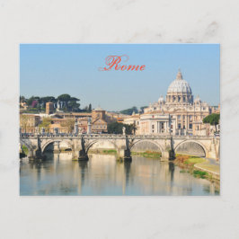 Italienische Architektur in Rom, Italien Postkarte