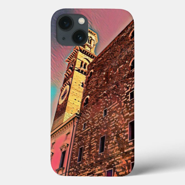 Italienische Architekturmalerei Case-Mate iPhone Hülle (Rückseite)