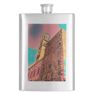 Italienische Architekturmalerei Flachmann