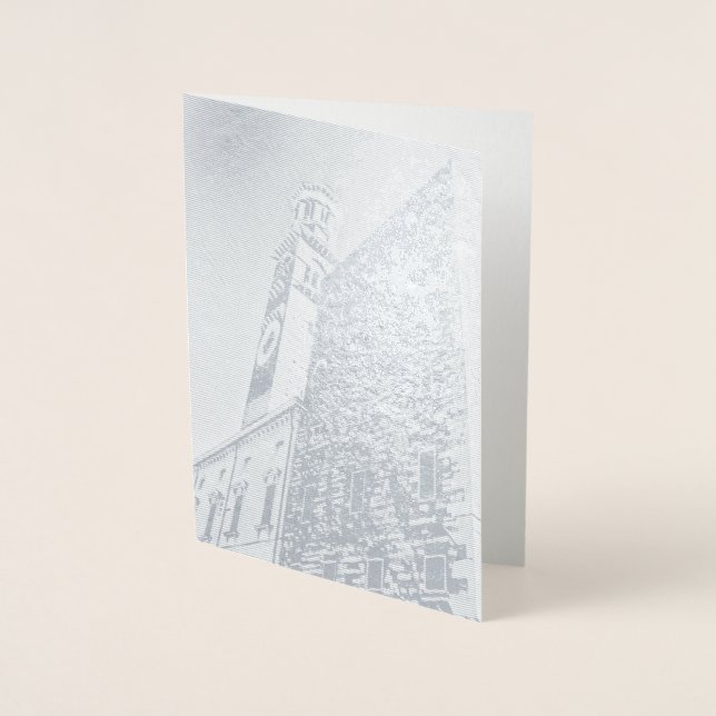 Italienische Architekturmalerei Folienkarte (Vorderseite)