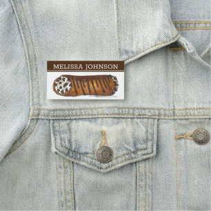 Italienische Bäckerei Konditorgebäck Koch Chocolat Namensschild