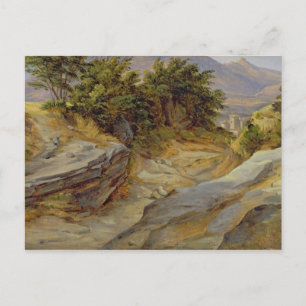 Italienische Berglandschaft, c.1824 Postkarte