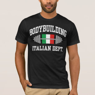 Italienische Bodybuilding T-Shirt