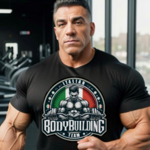 Italienische Bodybuilding T-Shirt