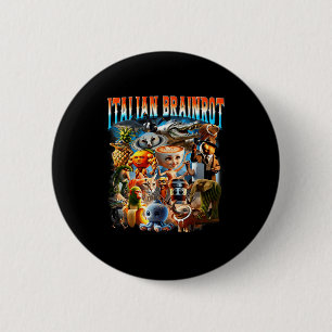 Italienische Brainrot-Charaktere Lustiges Meme Bel Button
