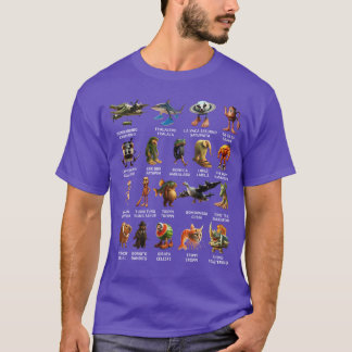 Italienische Brainrot-Liste T-Shirt