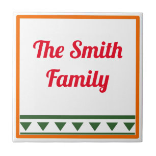 Italienische Buchstaben und Zahlen, Text bearbeite Fliese