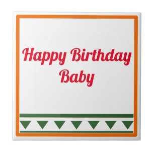 Italienische Buchstaben und Zahlen, Zahlen bearbei Fliese