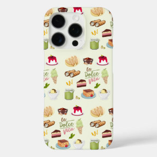 Italienische Desserts Süßigkeiten iPhone 16 Pro Hülle