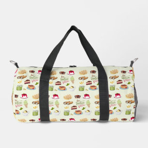 Italienische Desserts Süßigkeiten Duffle Bag