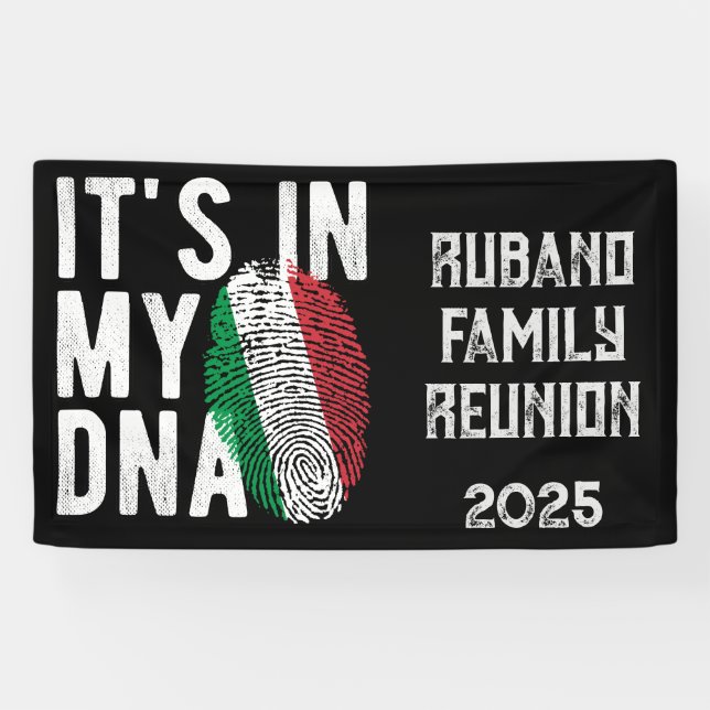 Italienische DNA-Familientreffen  Banner (Horizontal)