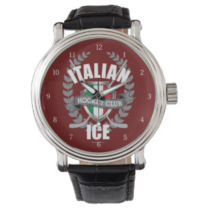 Italienische Eishockey-Armbanduhr Armbanduhr