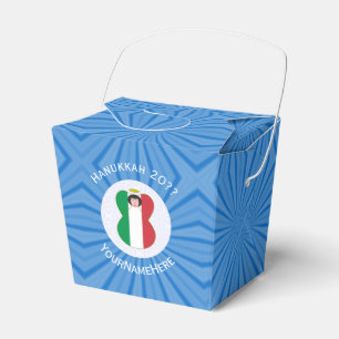 Italienische Engel-Flagge für Chanukka Geschenkschachtel