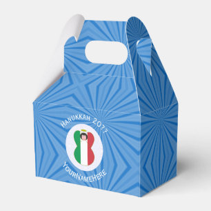 Italienische Engel-Flagge für Chanukka Geschenkschachtel