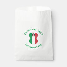 Italienische Engelsweihnachtsflagge personalisiert