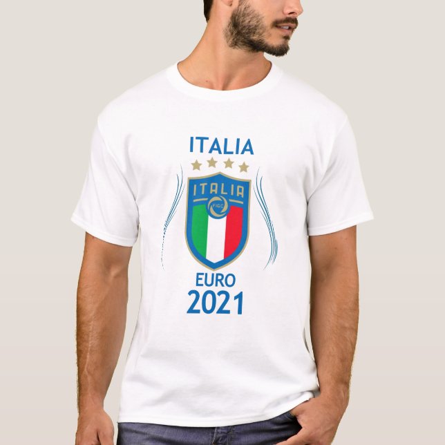 Italienische Europameister T-Shirt (Vorderseite)
