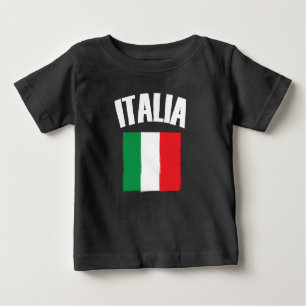 Italienische Fahne Flag Baby T-shirt