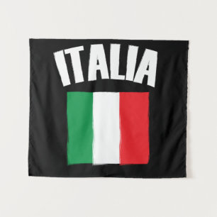 Italienische Fahne Flag Wandteppich