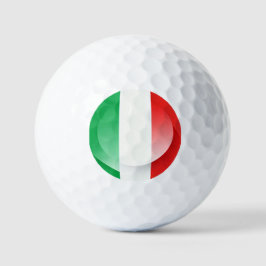 Italienische Fahne Golf Balls - Italien Prix Sport Golfball