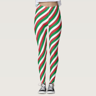Italienische Fahne Streifen Leggings