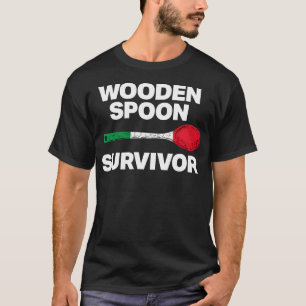 Italienische Familie - Funny Wooden Löffel Survivo T-Shirt