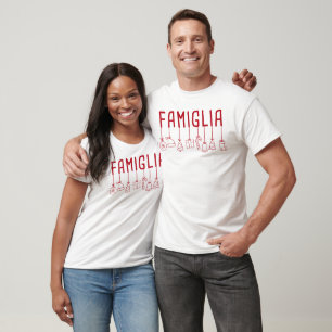 Italienische Familien - passende Familie Weihnacht T-Shirt
