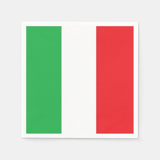"Italienische Farben" Papier Napkins Serviette (Vorderseite)