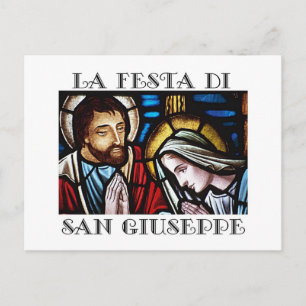 Italienische Festa di San Giuseppe - Fest von St.  Postkarte