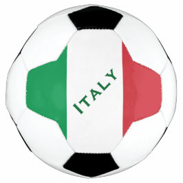 Italienische Flag-Fußballball Fußball