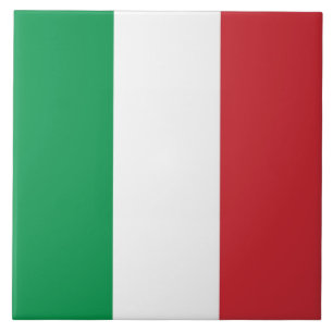 Italienische Flag Tile Fliese