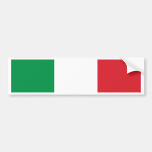 Italienische Flagge Autoaufkleber