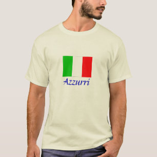 Italienische Flagge "Azzurri" T-Shirt