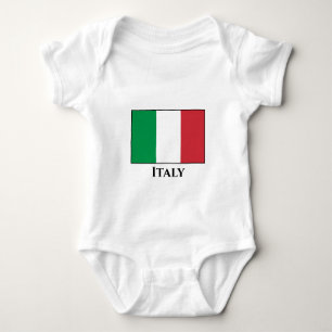 Italienische Flagge Baby Strampler