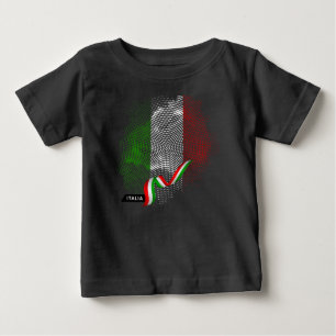 Italienische Flagge Baby T-shirt