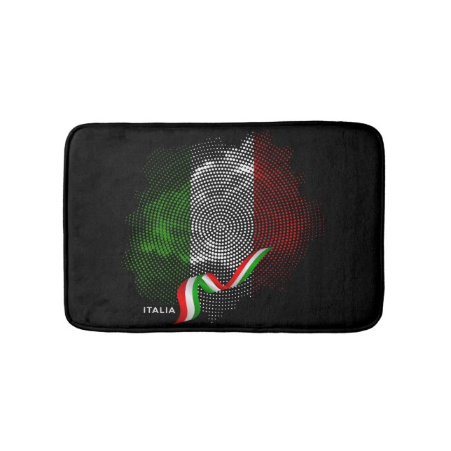 Italienische Flagge Badematte (Vorderseite)