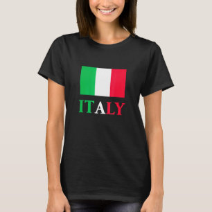 Italienische Flagge Bandiera Italia Italien T-Shirt