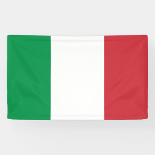 Italienische Flagge Banner