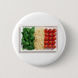 Italienische Flagge Button