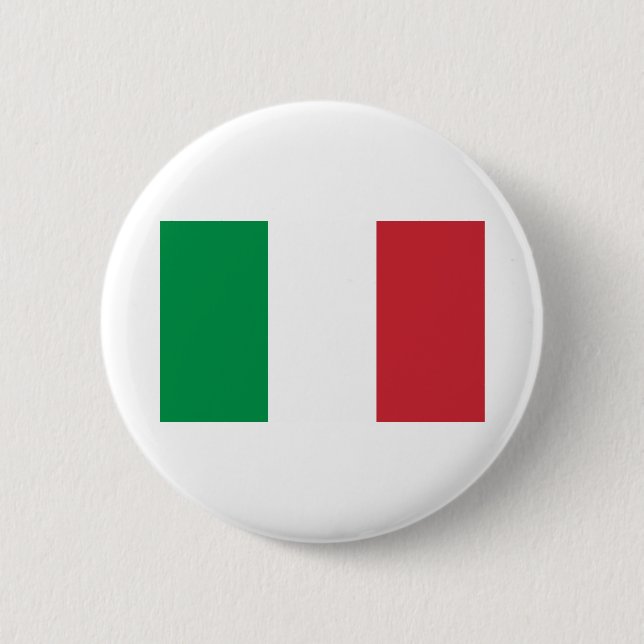 Italienische Flagge Button (Vorderseite)
