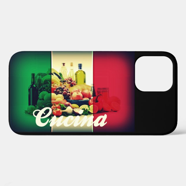 Italienische Flagge Case-Mate iPhone Hülle (Rückseite (Horizontal))