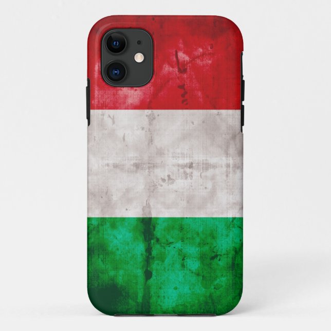 Italienische Flagge Case-Mate iPhone Hülle (Rückseite)