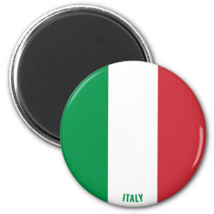 Italienische Flagge Charmantes Patriotisches Magne Magnet