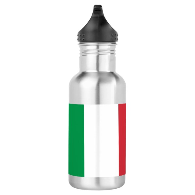 Italienische Flagge Edelstahlflasche (Rechts)