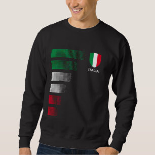 Italienische Flagge - Emblem - Italienische Herkun Sweatshirt