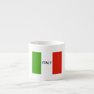 Italienische Flagge Expresso Tasse